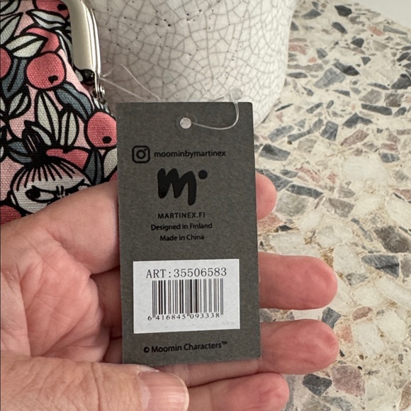 Moomin Little Myy Canvas Pouch NWT - Picture 6 of 7